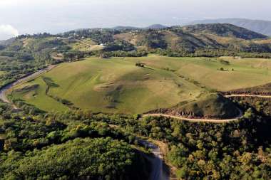 Vistas aéreas de San Javier, localidad de la Provincia de Tucumán