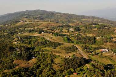 Vistas aéreas de San Javier, Tucumán