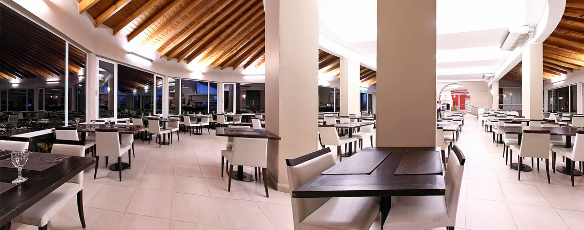 Vista del restaurante del Hotel
